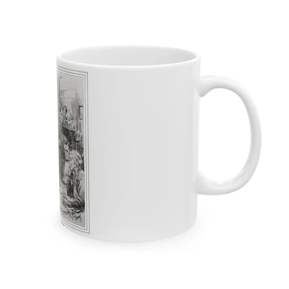 Good Old Gang (1), McCalls magazine, July 1927 - White Coffee Mug-Go Mug Yourself