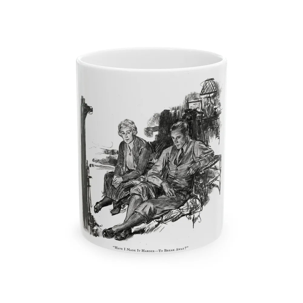 Good Old Gang (3), McCalls magazine, July 1927 - White Coffee Mug-11oz-Go Mug Yourself