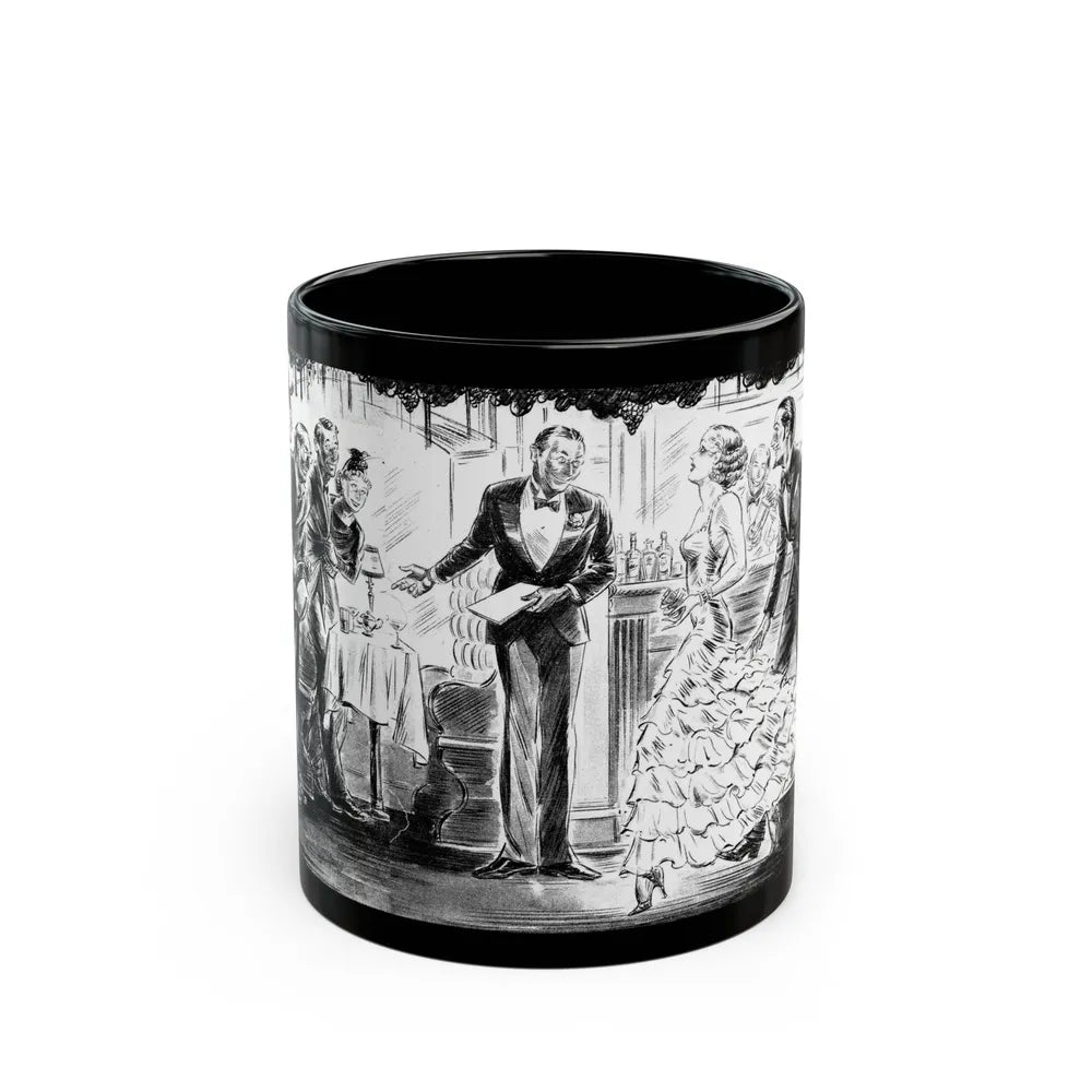 Good Old Jack, Liberty magazine, February 6, 1937 - Black Coffee Mug-11oz-Go Mug Yourself