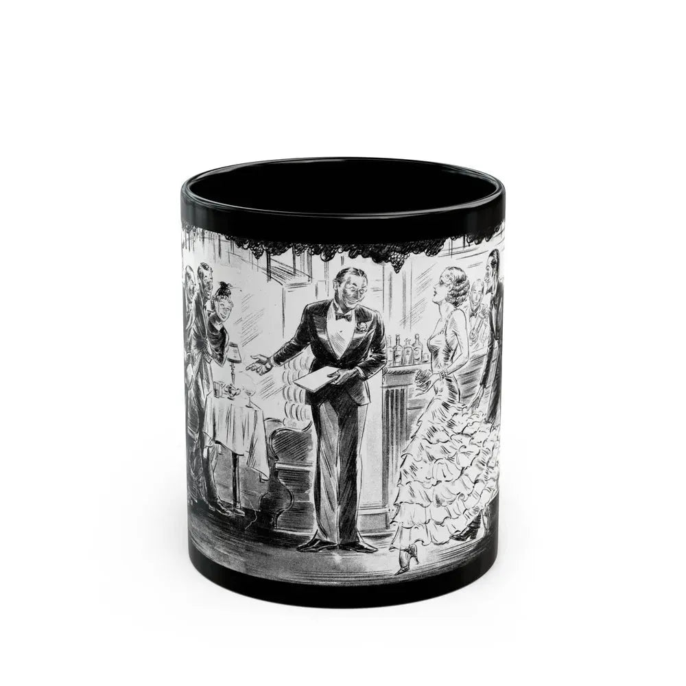 Good Old Jack, Liberty magazine, February 6, 1937 - Black Coffee Mug 11oz - Go Mug Yourself