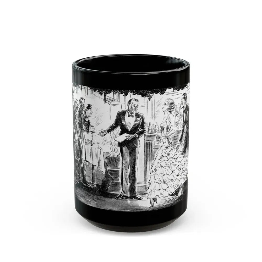 Good Old Jack, Liberty magazine, February 6, 1937 - Black Coffee Mug 15oz - Go Mug Yourself