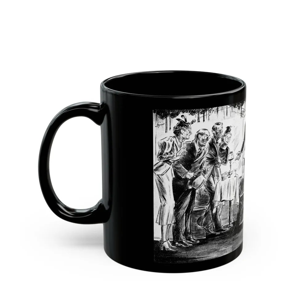 Good Old Jack, Liberty magazine, February 6, 1937 - Black Coffee Mug-Go Mug Yourself