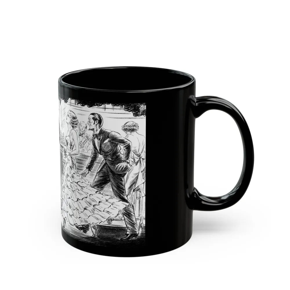 Good Old Jack, Liberty magazine, February 6, 1937 - Black Coffee Mug-Go Mug Yourself