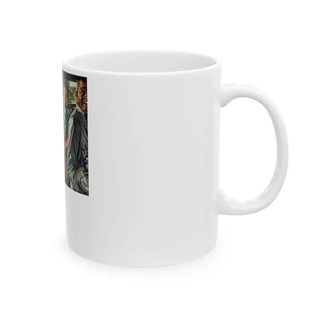 Good things happen over Coffee..., 1948 - White Coffee Mug - Go Mug Yourself