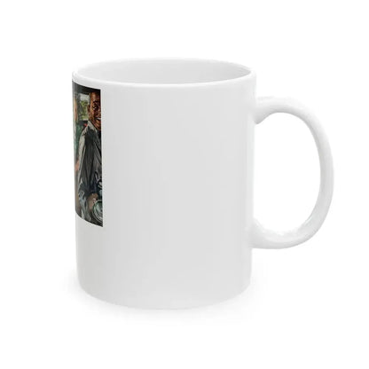 Good things happen over Coffee..., 1948 - White Coffee Mug - Go Mug Yourself