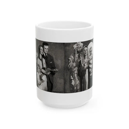 Good Tidings, Cosmopolitan, January 1933 - White Coffee Mug-15oz-Go Mug Yourself