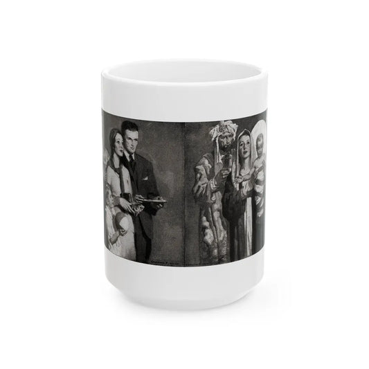 Good Tidings, Cosmopolitan, January 1933 - White Coffee Mug-15oz-Go Mug Yourself