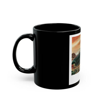 Good Year, advertisement, Collier's, September 21, 1946 - Black Coffee Mug-Go Mug Yourself