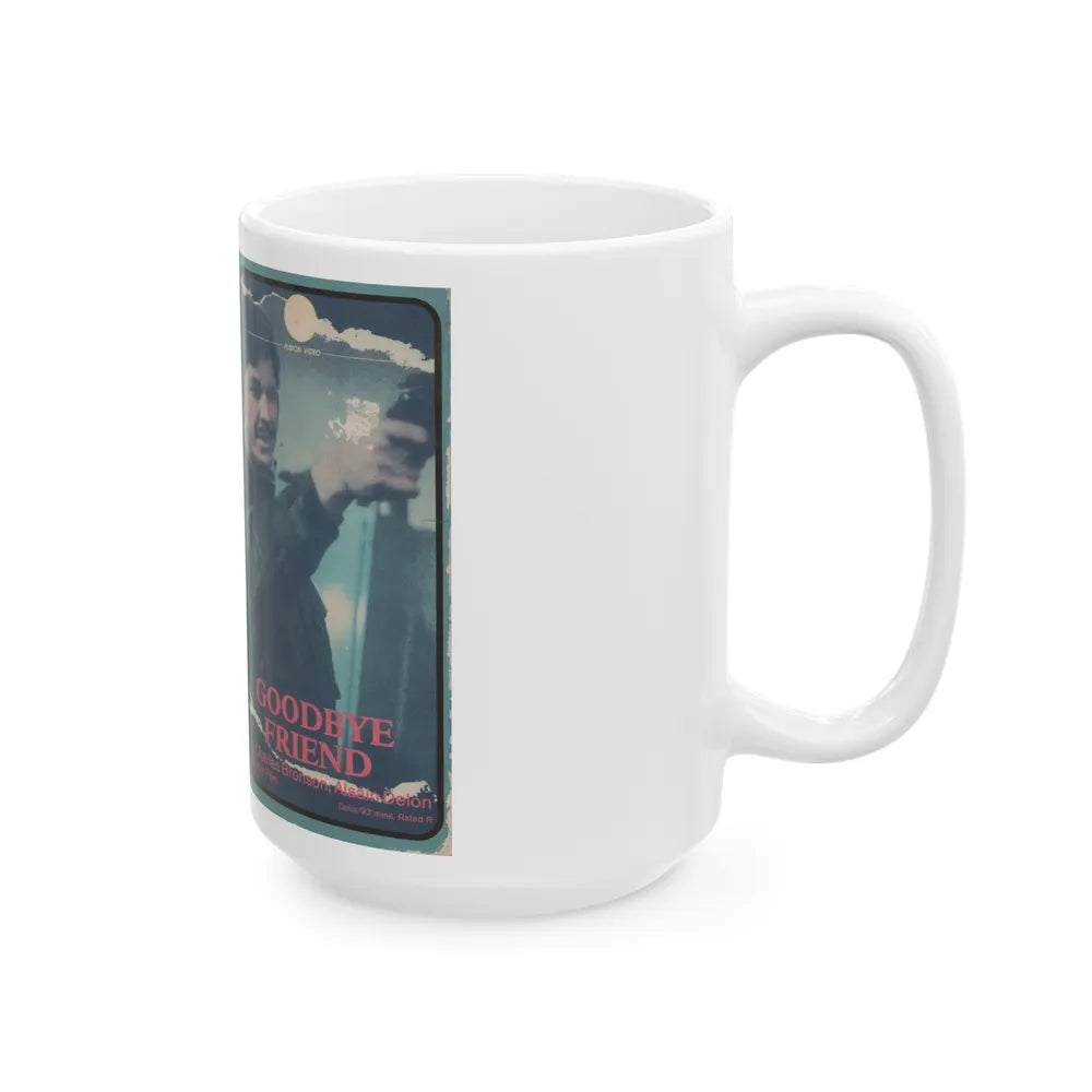 GOODBYE FRIEND (VHS COVER) - White Coffee Mug-Go Mug Yourself