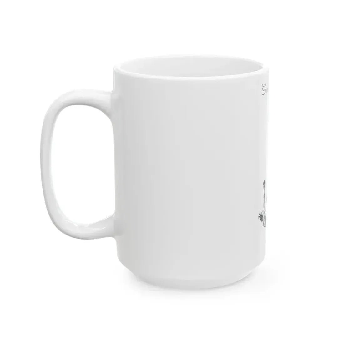 Goodbye Jim..., Listerine Antiseptic advertisement, 1948 - White Coffee Mug - Go Mug Yourself