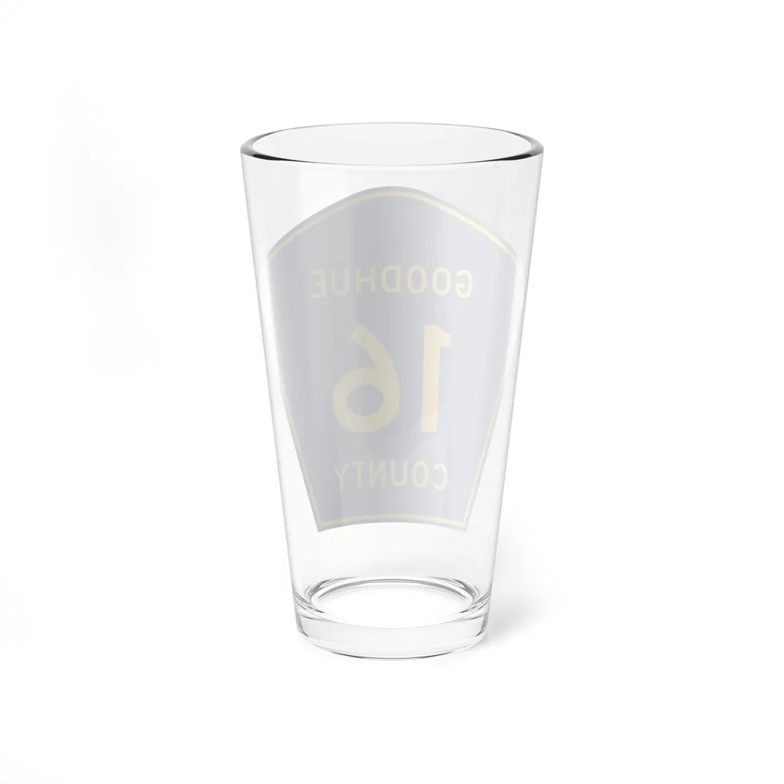 Goodhue County Route 16 (Minnesota) (Road Sign) Pint Glass 16oz - Go Mug Yourself