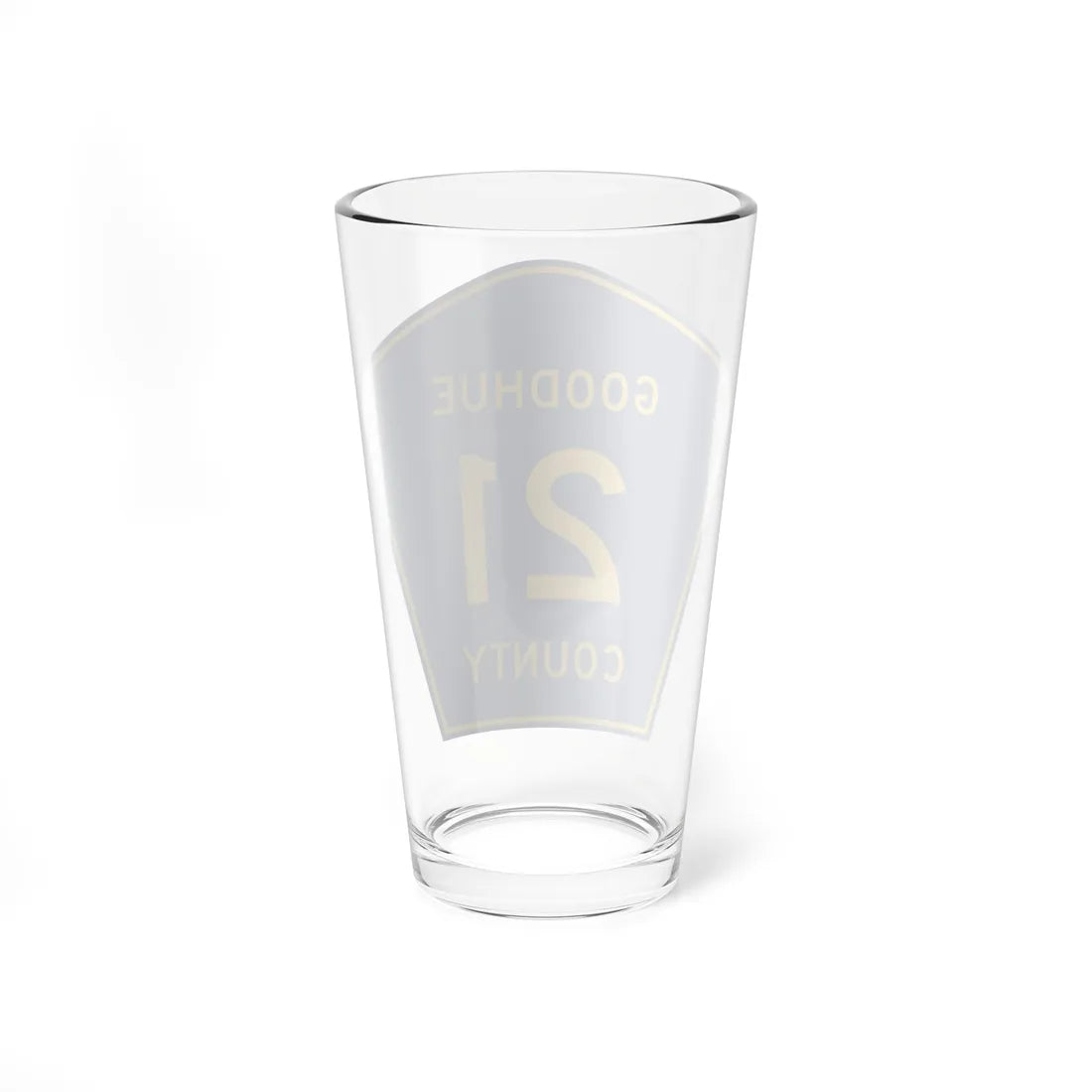 Goodhue County Route 21 (Minnesota) (Road Sign) Pint Glass 16oz - Go Mug Yourself