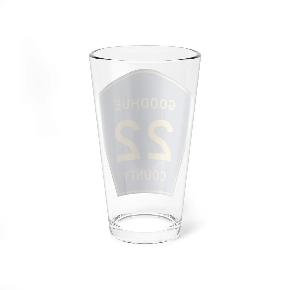 Goodhue County Route 22 (Minnesota) (Road Sign) Pint Glass 16oz - Go Mug Yourself