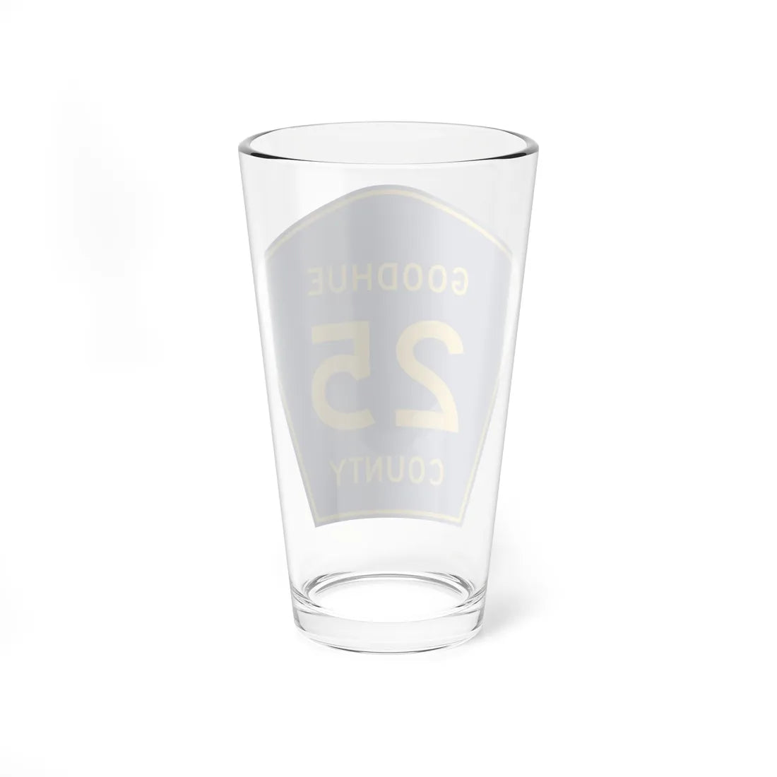 Goodhue County Route 25 (Minnesota) (Road Sign) Pint Glass 16oz - Go Mug Yourself