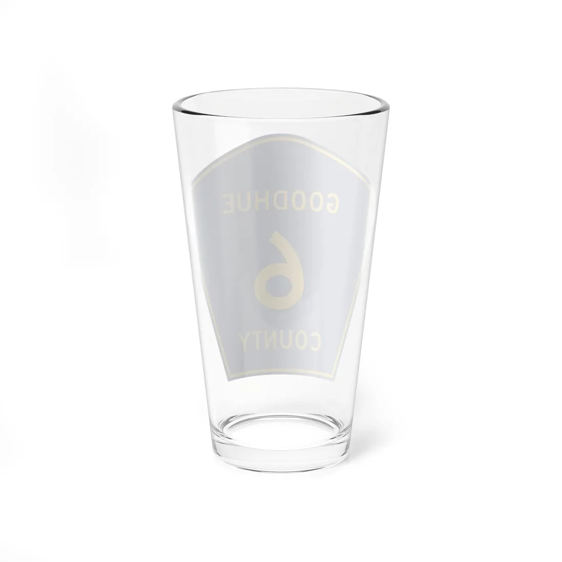 Goodhue County Route 6 (Minnesota) (Road Sign) Pint Glass 16oz - Go Mug Yourself