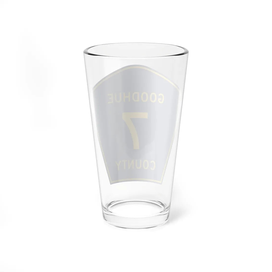Goodhue County Route 7 (Minnesota) (Road Sign) Pint Glass 16oz - Go Mug Yourself