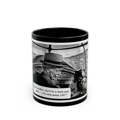 Goodrich ad, 1942 - Black Coffee Mug-11oz-Go Mug Yourself