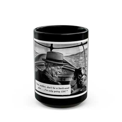 Goodrich ad, 1942 - Black Coffee Mug-15oz-Go Mug Yourself