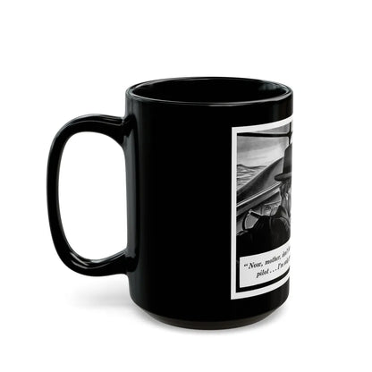 Goodrich ad, 1942 - Black Coffee Mug-Go Mug Yourself