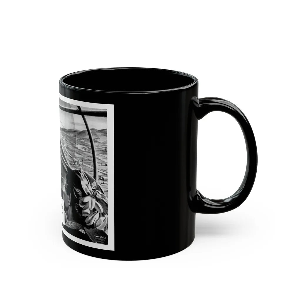 Goodrich ad, 1942 - Black Coffee Mug-Go Mug Yourself