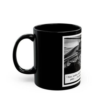 Goodrich ad, 1942 - Black Coffee Mug - Go Mug Yourself