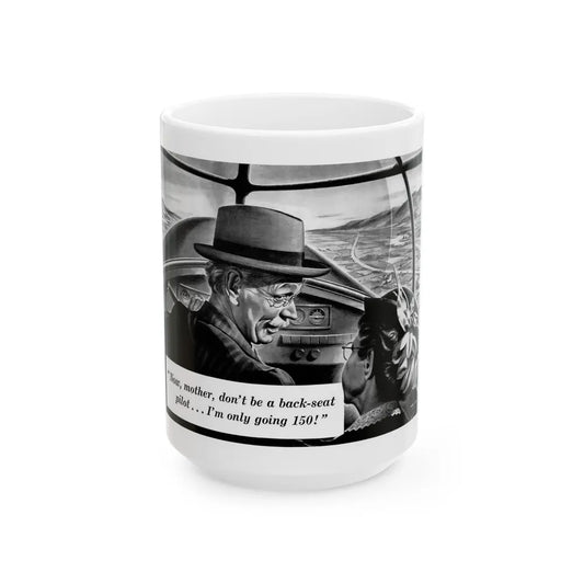 Goodrich ad, 1942 - White Coffee Mug-15oz-Go Mug Yourself