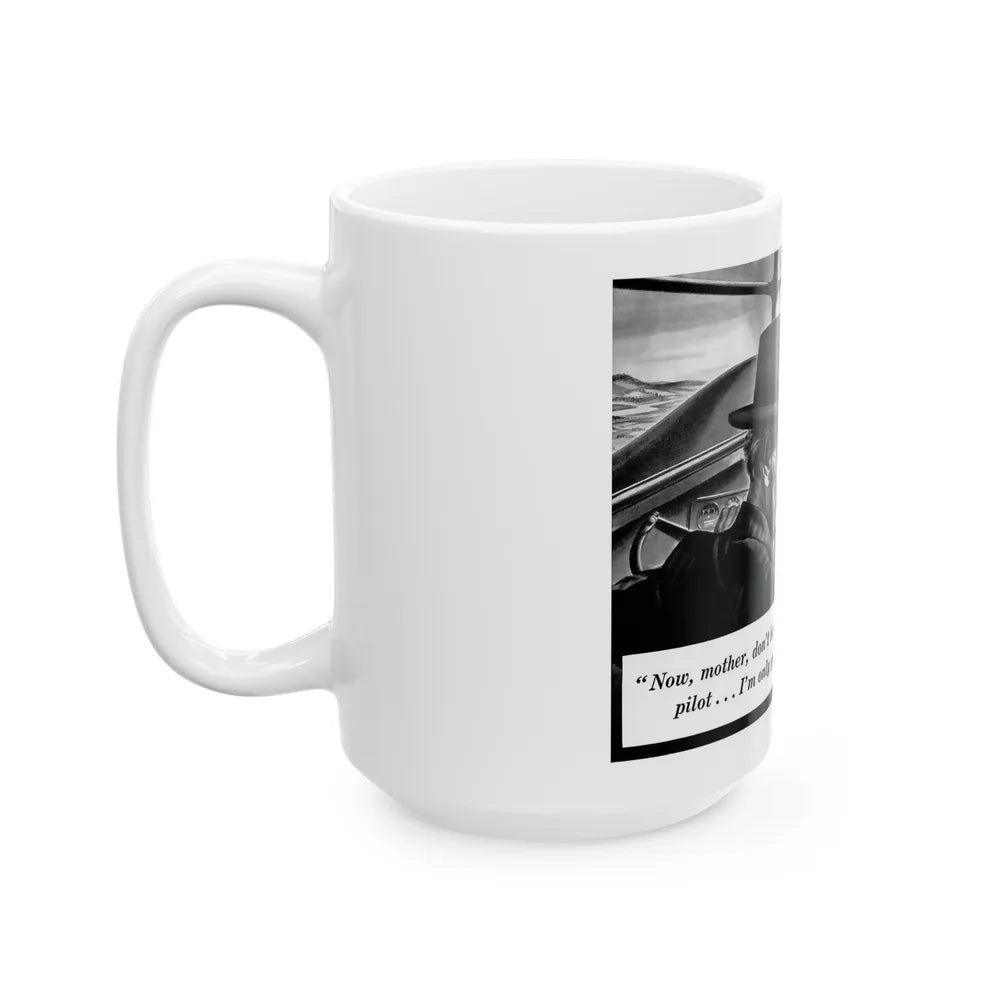 Goodrich ad, 1942 - White Coffee Mug-Go Mug Yourself