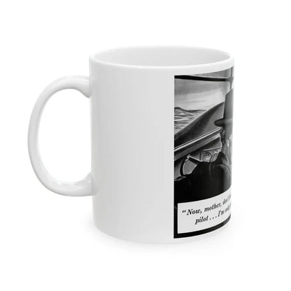 Goodrich ad, 1942 - White Coffee Mug - Go Mug Yourself