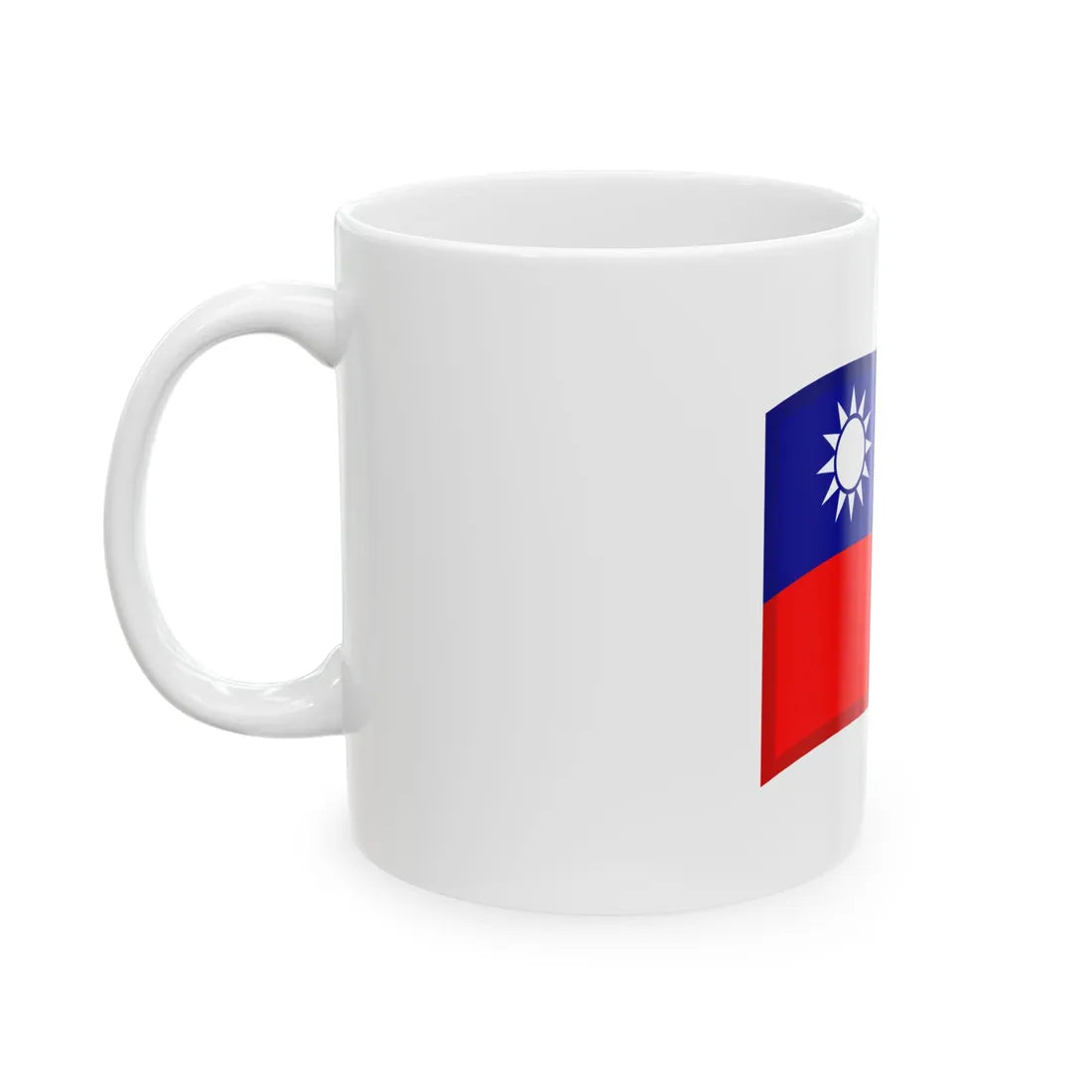 Google Taiwan Emoji ROC (China) White Coffee Mug - Go Mug Yourself