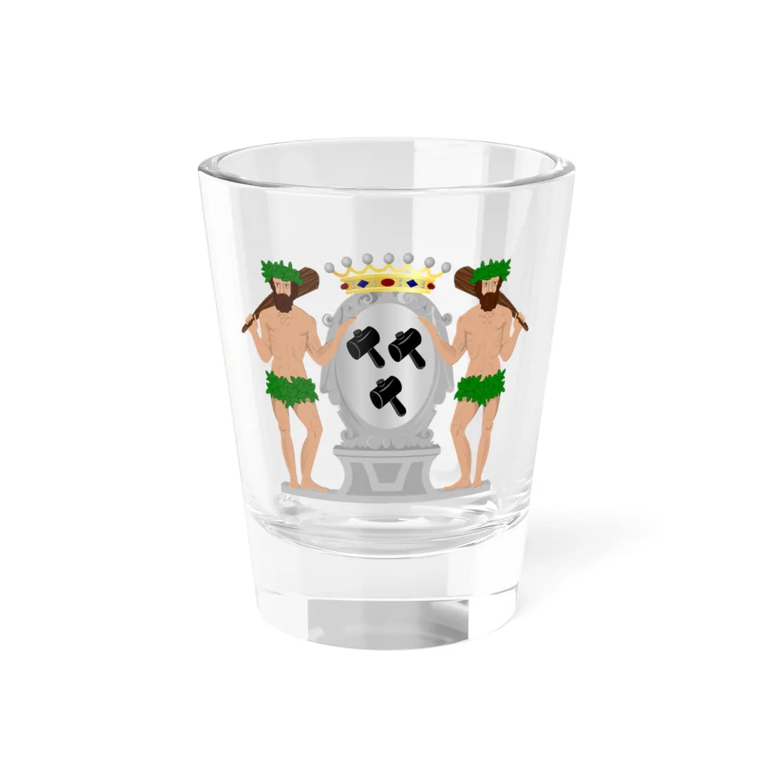 Gooik wapen (Belgium) (Coat of Arms) Shot Glass 1.5oz 1.5oz - Go Mug Yourself