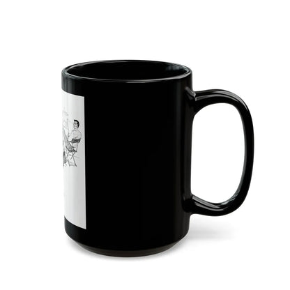 Gor-Ray Skirts advertisement, 1959 - Black Coffee Mug-Go Mug Yourself