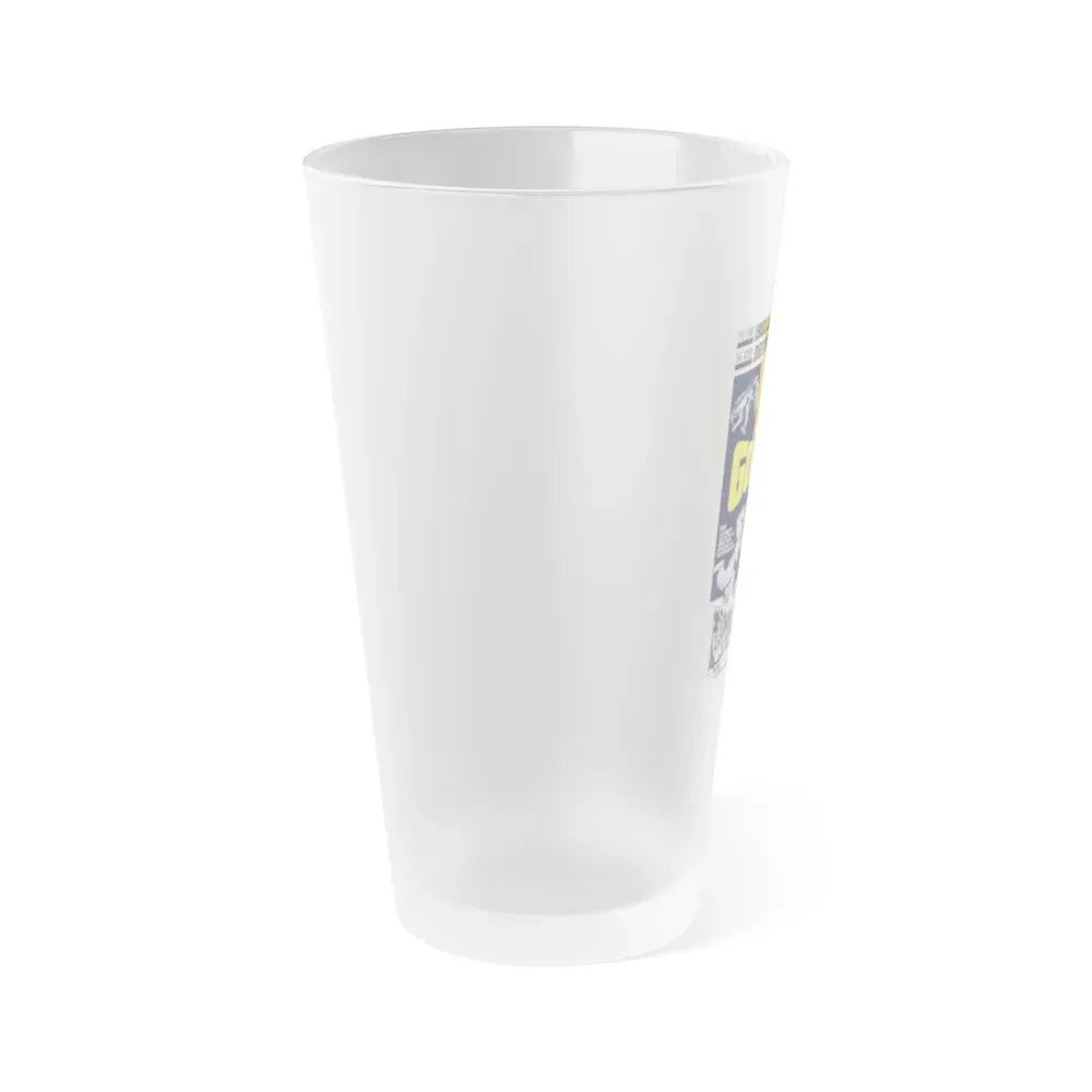 GORATH 1962 Movie Poster - Frosted Pint Glass 16oz - Go Mug Yourself