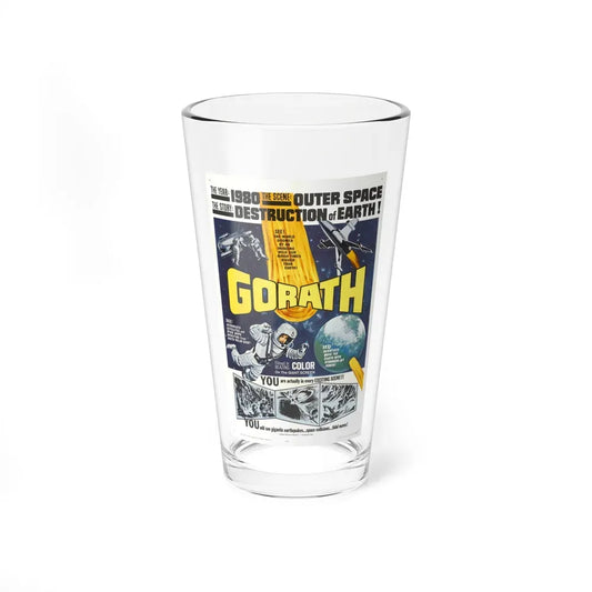 GORATH 1962 Movie Poster - Pint Glass 16oz 16oz - Go Mug Yourself