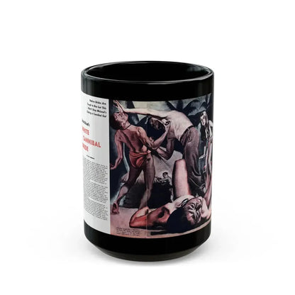 Gordon McLeod's White Cannibal Bride, Sir! July 1959 - Black Coffee Mug 15oz - Go Mug Yourself