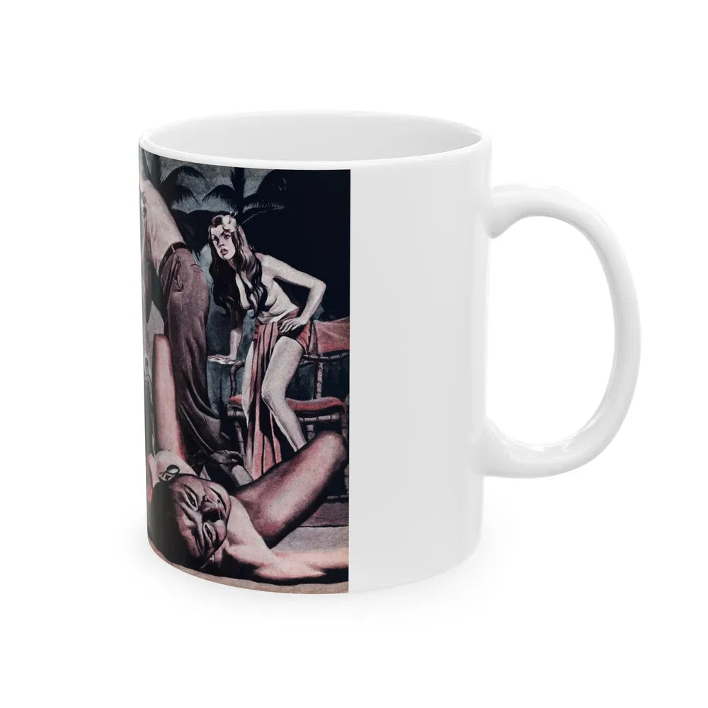 Gordon McLeod's White Cannibal Bride, Sir! July 1959 - White Coffee Mug-Go Mug Yourself