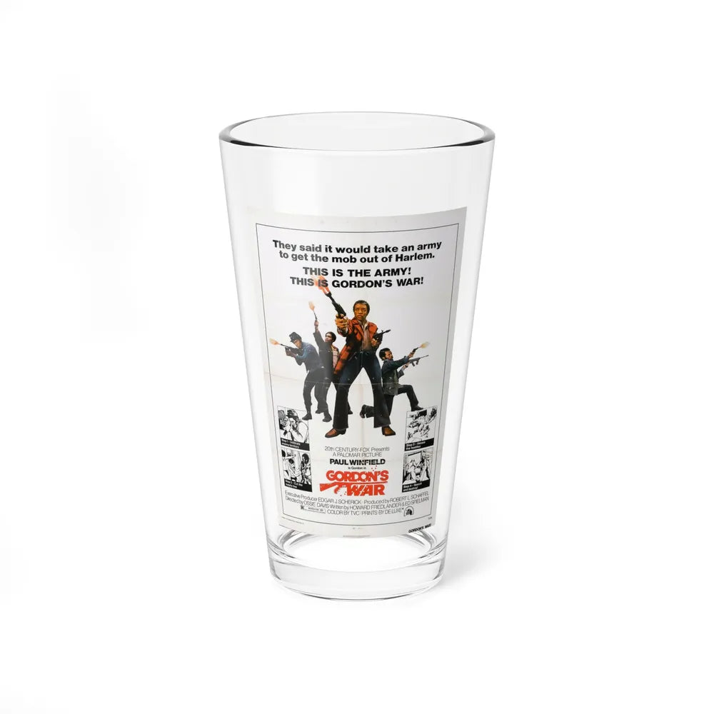 GORDON'S WAR 1973 Movie Poster - Pint Glass 16oz-16oz-Go Mug Yourself