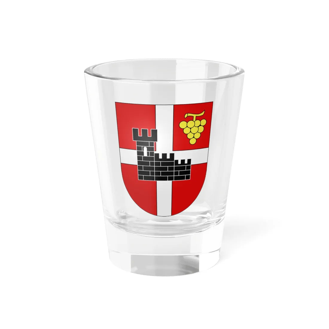 Gorduno-coat of arms (Switzerland) (Coat of Arms) Shot Glass 1.5oz 1.5oz - Go Mug Yourself