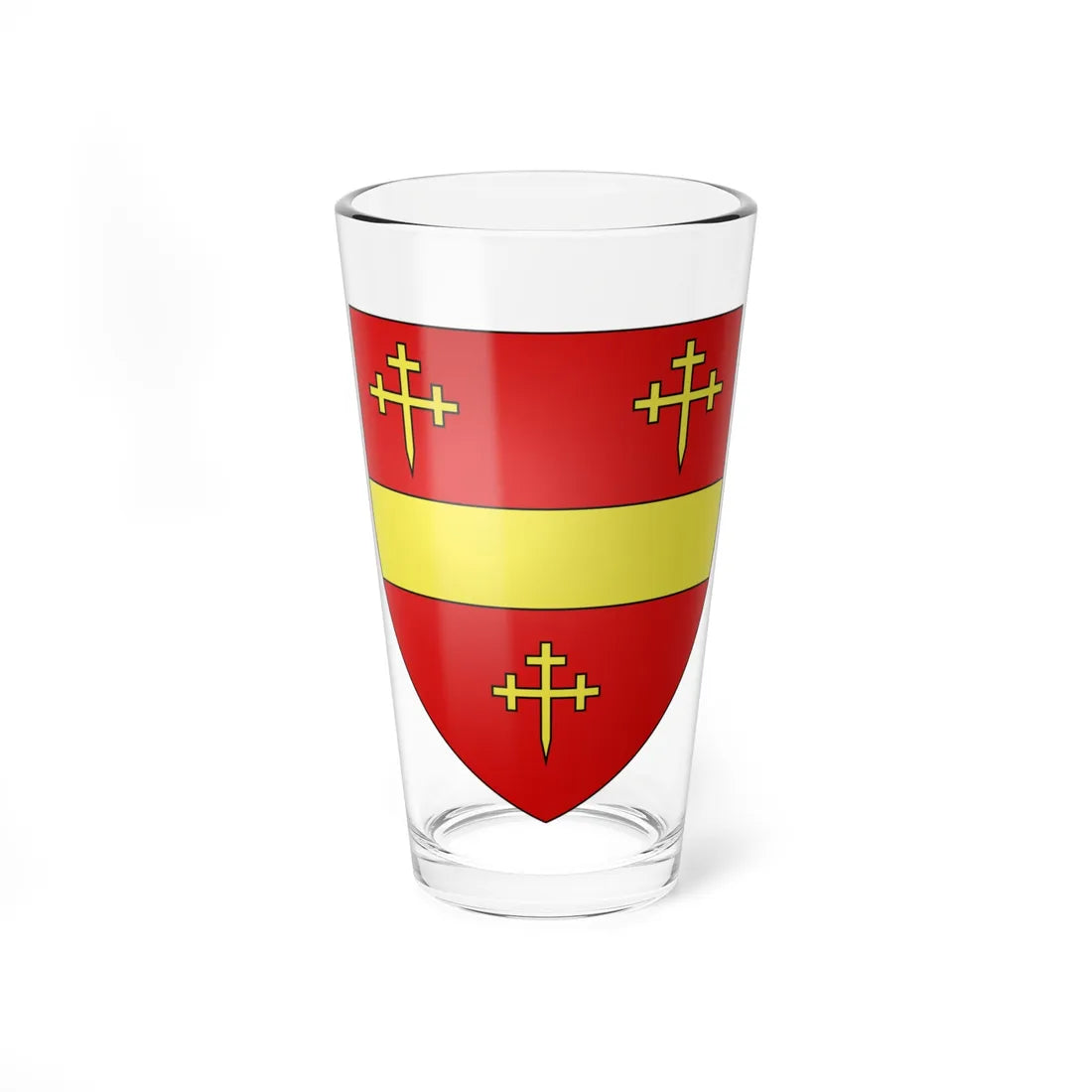 Gore arms (Ireland) (Coat of Arms) Pint Glass 16oz 16oz - Go Mug Yourself