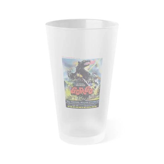GORGO (3) 1961 Movie Poster - Frosted Pint Glass 16oz 16oz Frosted - Go Mug Yourself