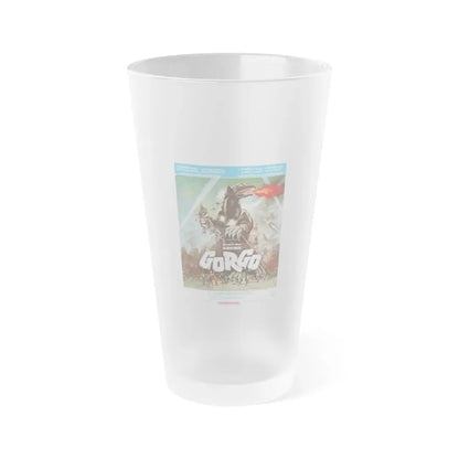 GORGO (BELGIAN) 1961 Movie Poster - Frosted Pint Glass 16oz Default Title - Go Mug Yourself