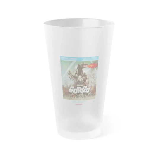 GORGO (BELGIAN) 1961 Movie Poster - Frosted Pint Glass 16oz Default Title - Go Mug Yourself