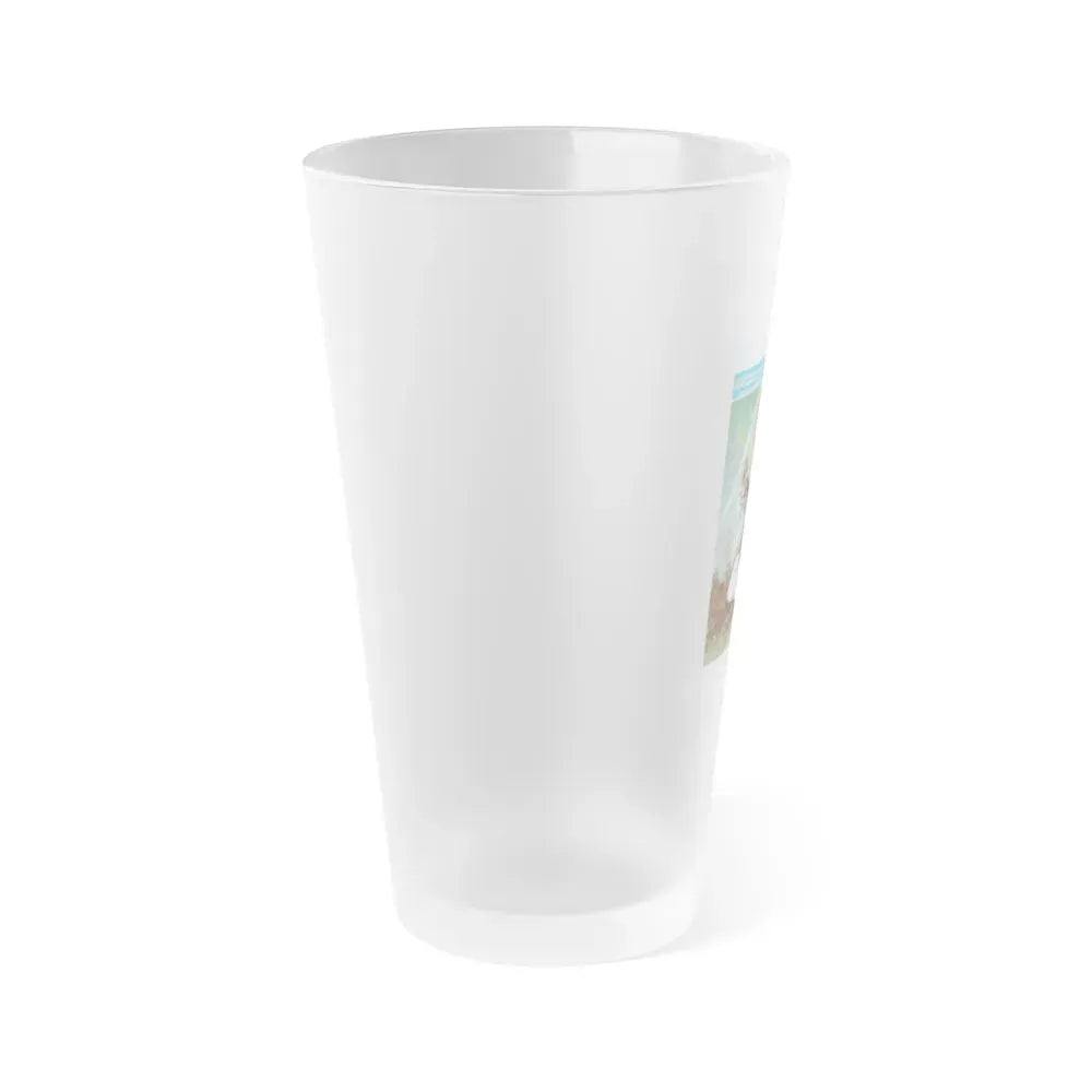GORGO (BELGIAN) 1961 Movie Poster - Frosted Pint Glass 16oz - Go Mug Yourself