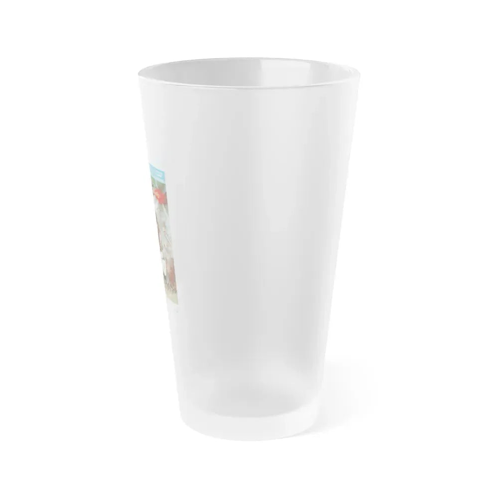 GORGO (BELGIAN) 1961 Movie Poster - Frosted Pint Glass 16oz - Go Mug Yourself