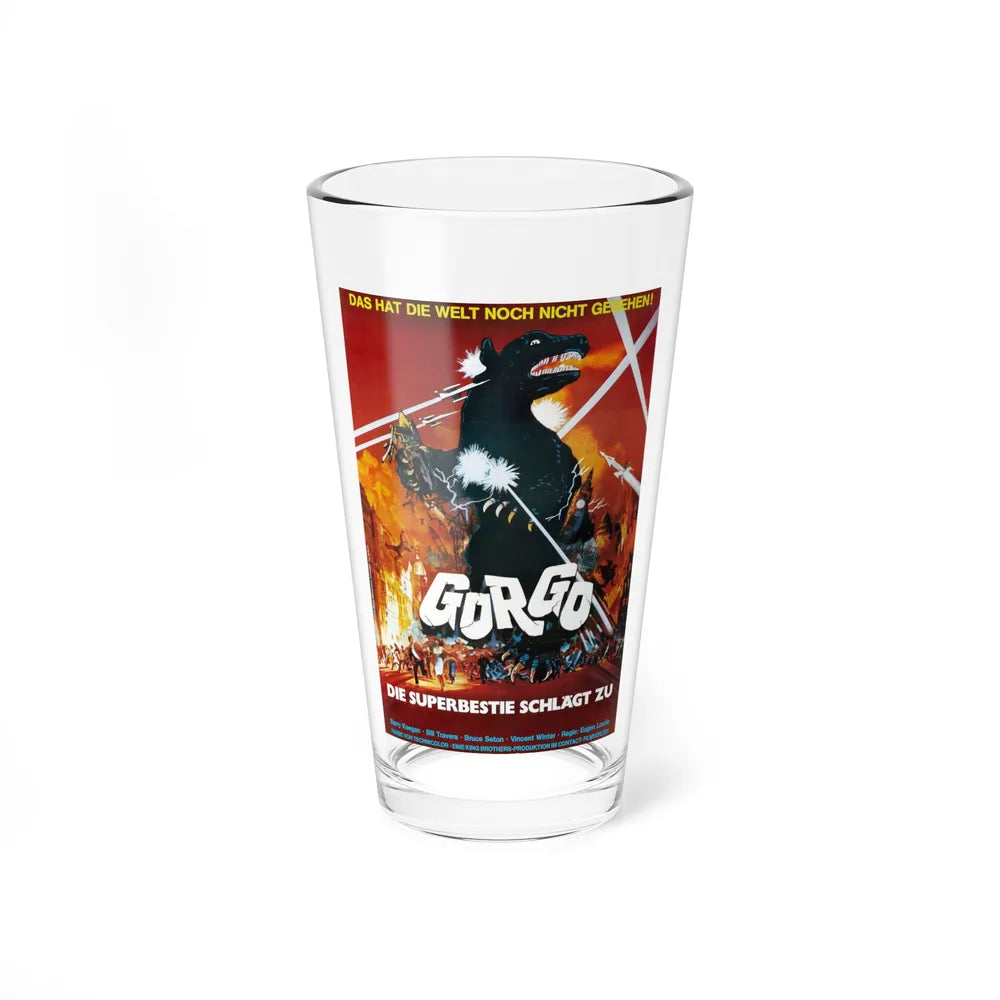 GORGO (GERMAN) 1961 Movie Poster - Pint Glass 16oz-16oz-Go Mug Yourself