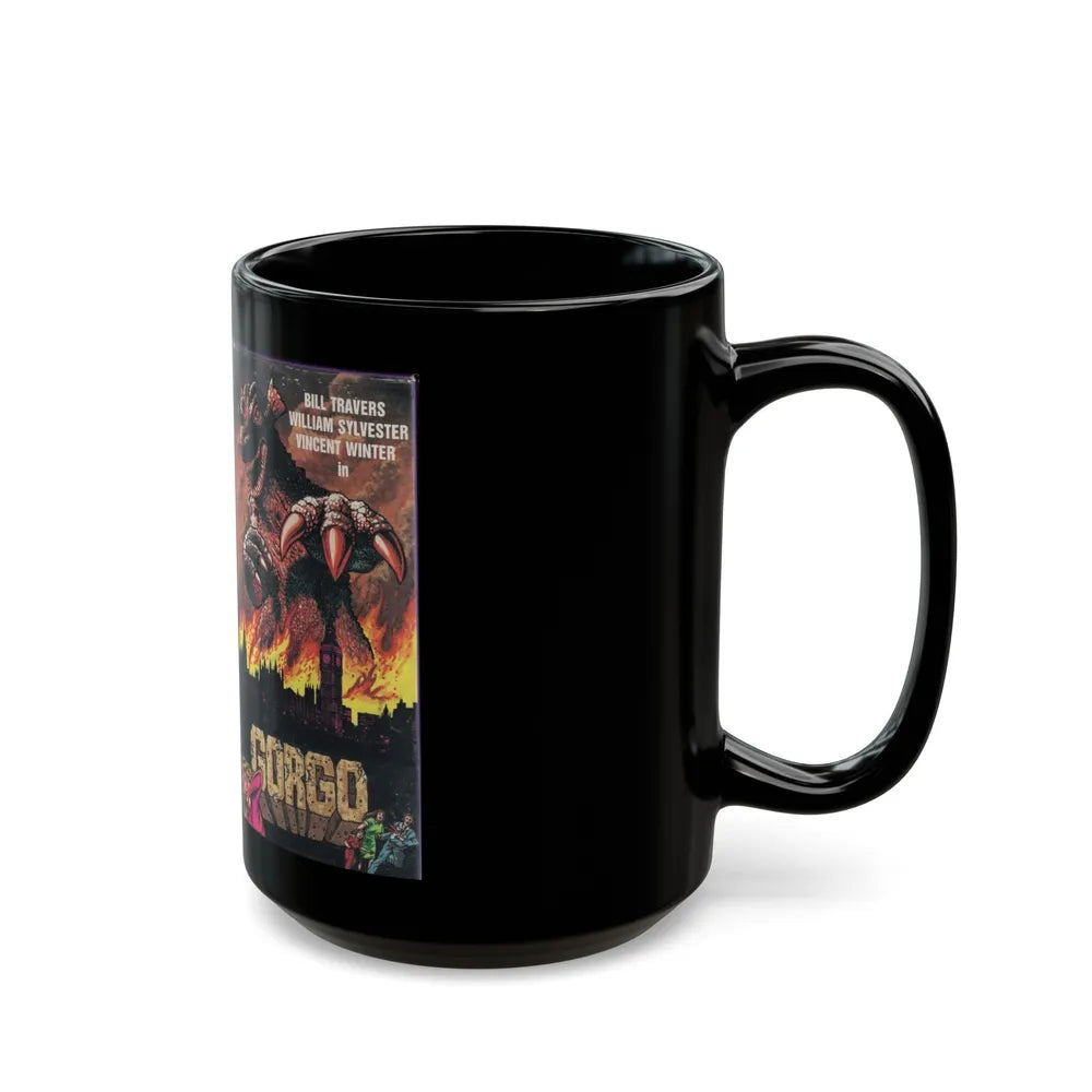 GORGO (VHS COVER) - Black Coffee Mug-Go Mug Yourself