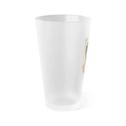 GORILLA WOMAN (FORBIDDEN ADVENTURE) 1937 Movie Poster - Frosted Pint Glass 16oz - Go Mug Yourself