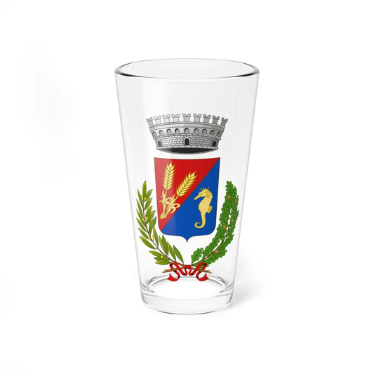 Goro-Stemma (Italy) (Coat of Arms) Pint Glass 16oz 16oz - Go Mug Yourself