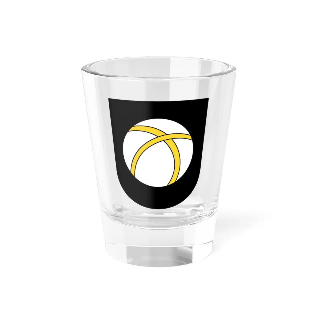 Gossau Dorf coat of arms (Switzerland) (Coat of Arms) Shot Glass 1.5oz 1.5oz - Go Mug Yourself