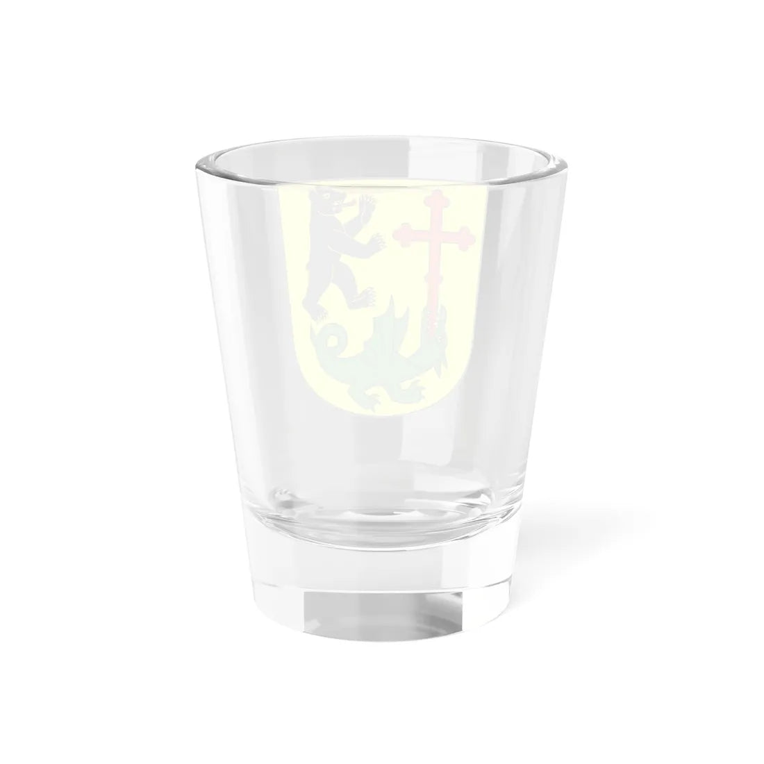 Gossau SG-blazon (Switzerland) (Coat of Arms) Shot Glass 1.5oz - Go Mug Yourself