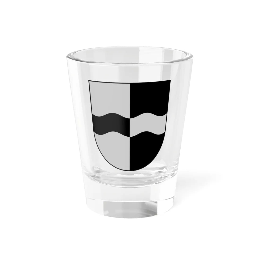 Gostini COA (Latvia) (Coat of Arms) Shot Glass 1.5oz 1.5oz - Go Mug Yourself